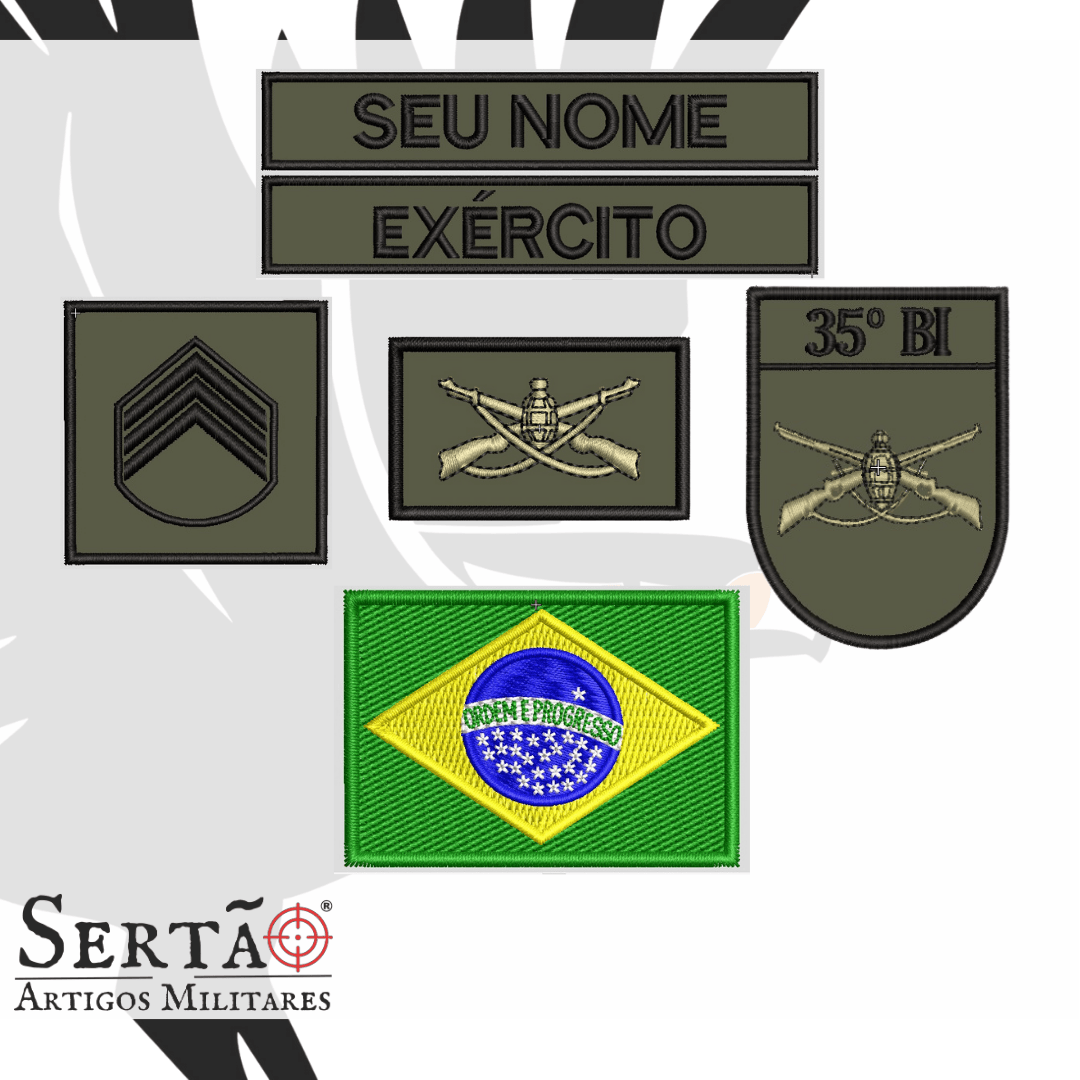 KIT DE BORDADOS NOVO PADRÃO